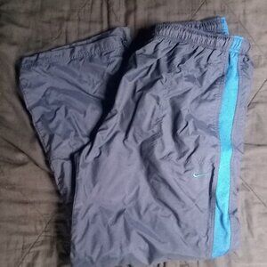 Vintage Y2K Nike Spell Out Striped Wind Pants Joggers Trainers